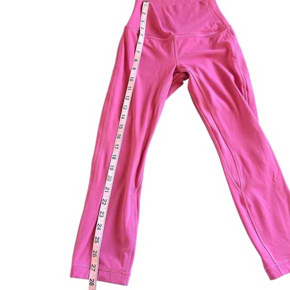 Lululemon Align High Rise Leggings Pants Pink Raspberry-Women’s Size 2 - Picture 8 of 11